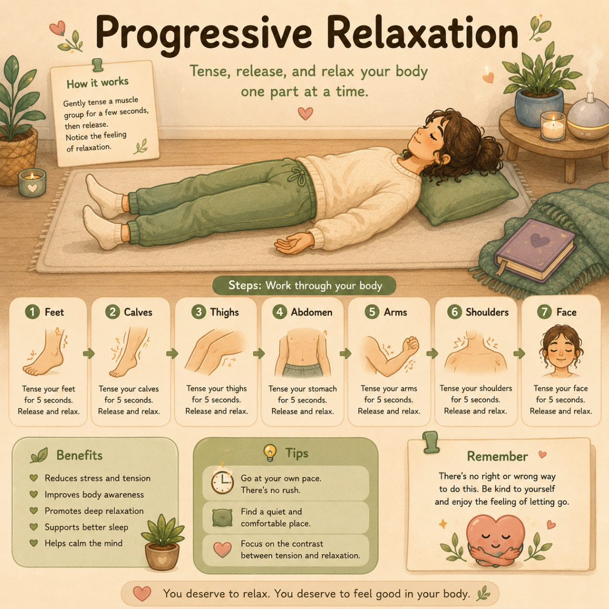 Progressive Relaxation cover illustration