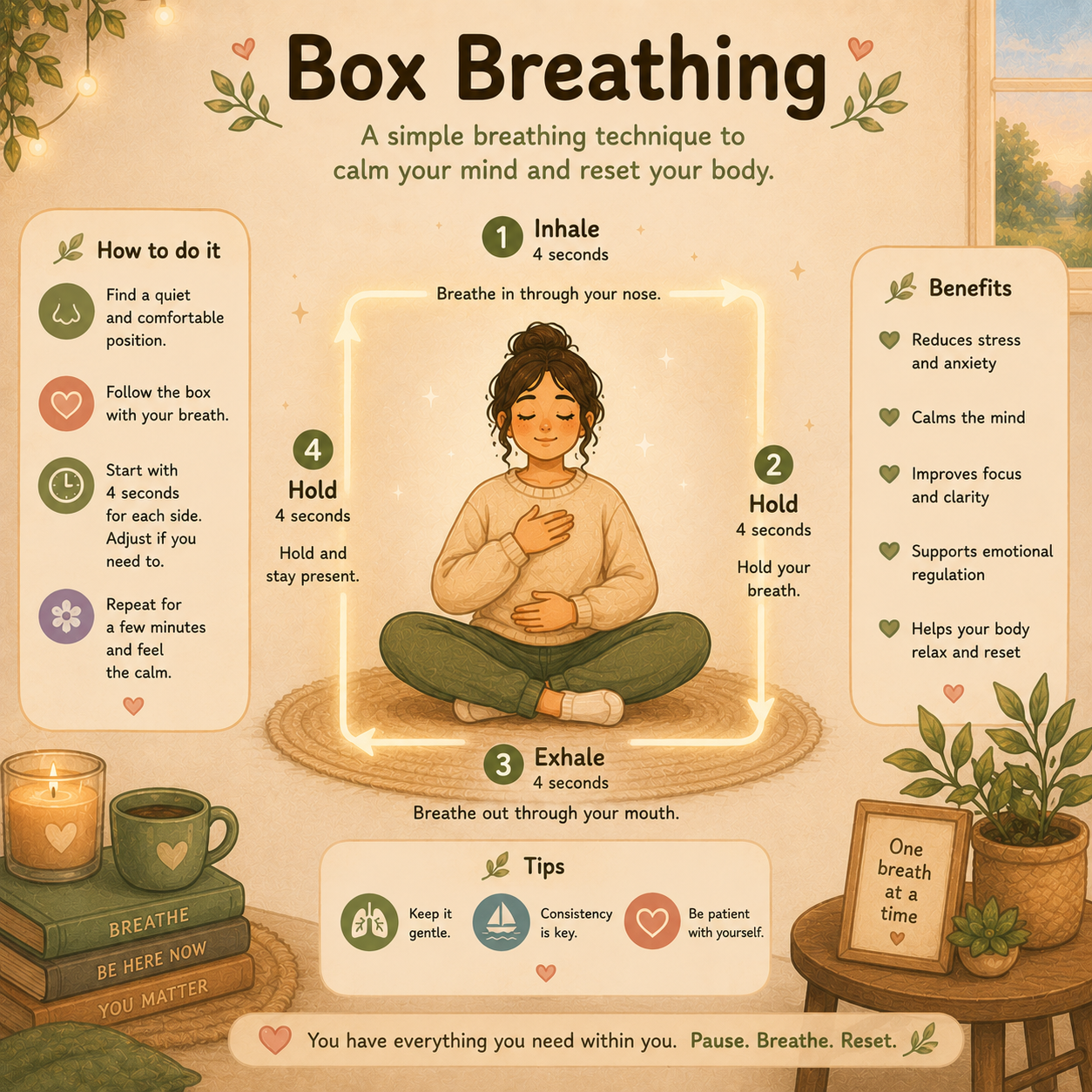 Box Breathing cover illustration