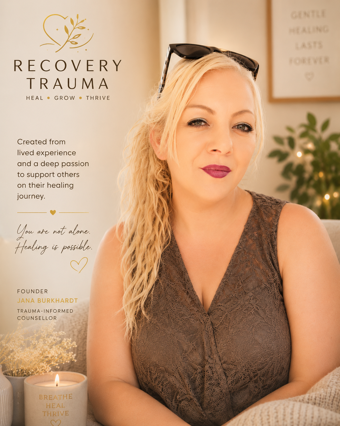 Jana Burkhardt Recovery Trauma Founder